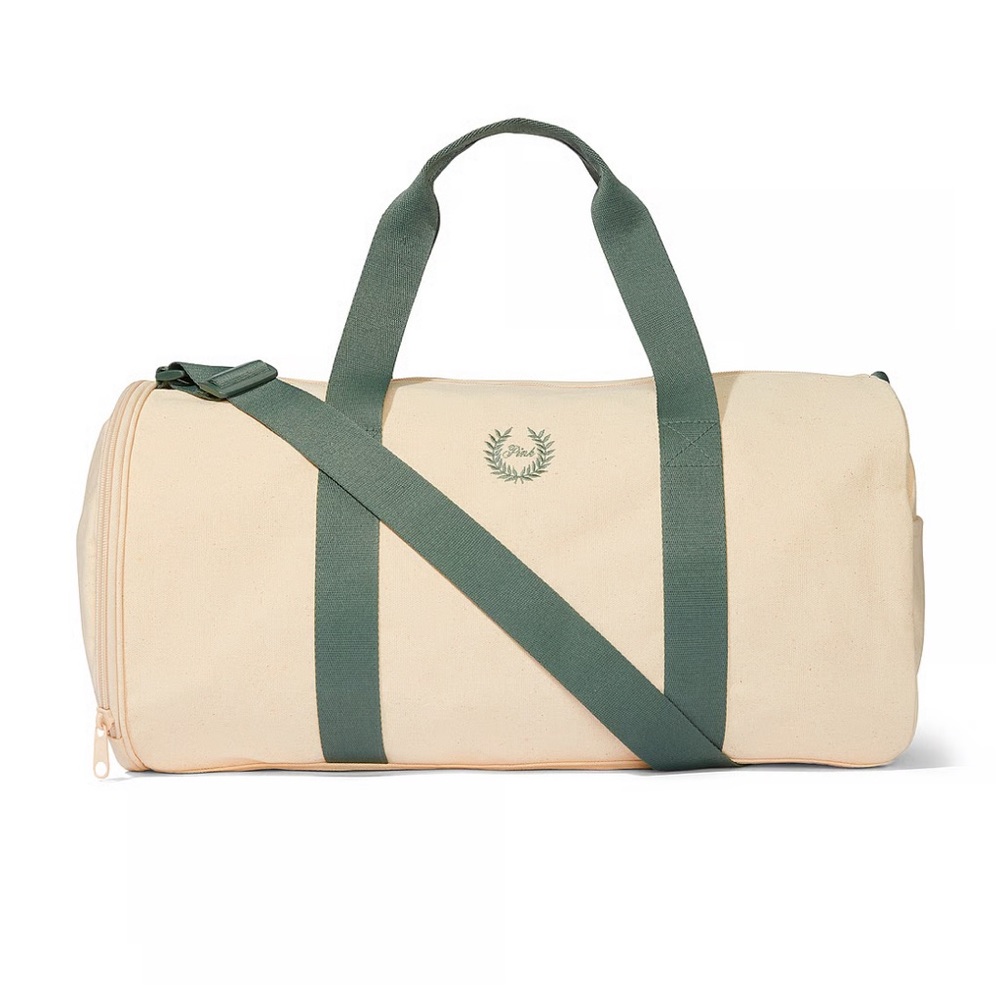 BRAND NEW PINK Victoria’s Secret Canvas Duffle